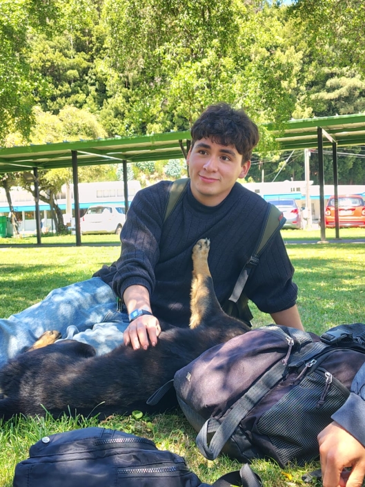 Andy y perro